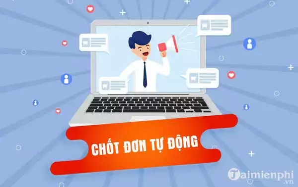 chốt đơn tự động với phần mềm bán hàng Tpos