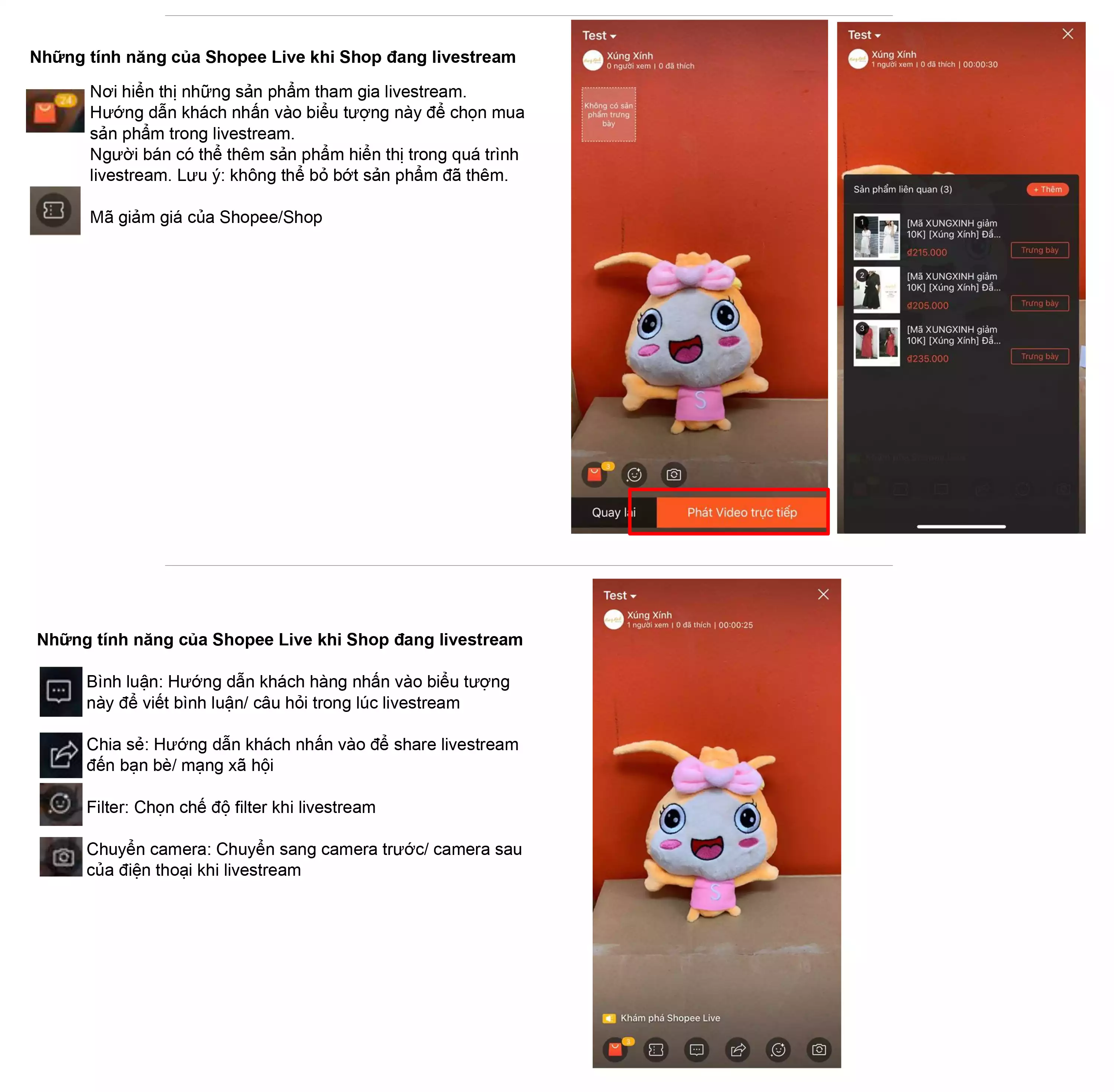 Kinh nghiệm livestream trên Shopee giúp tạo trăm đơn mỗi ngày