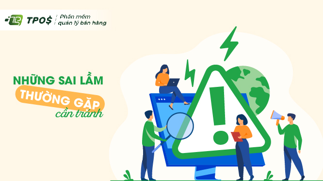 sai lầm cần tránh khi kinh doanh