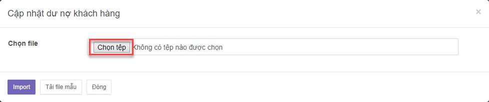 tạo file dư nợ cuối tương ứng với ID của khách hàng