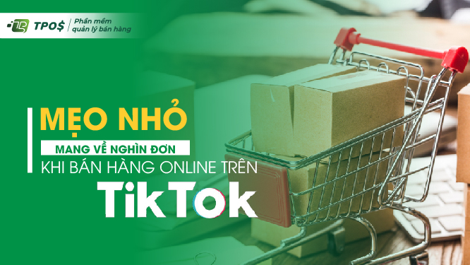 bán hàng online trên tiktok