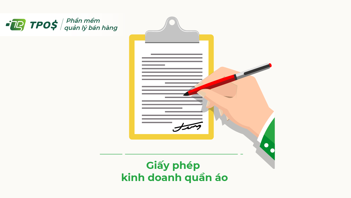 Giấy phép kinh doanh quần áo