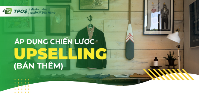 chiến lược Upselling quần áo nam