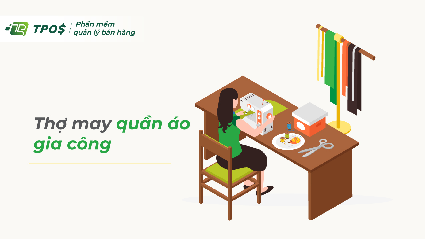 mở tiệm may quần áo gia công