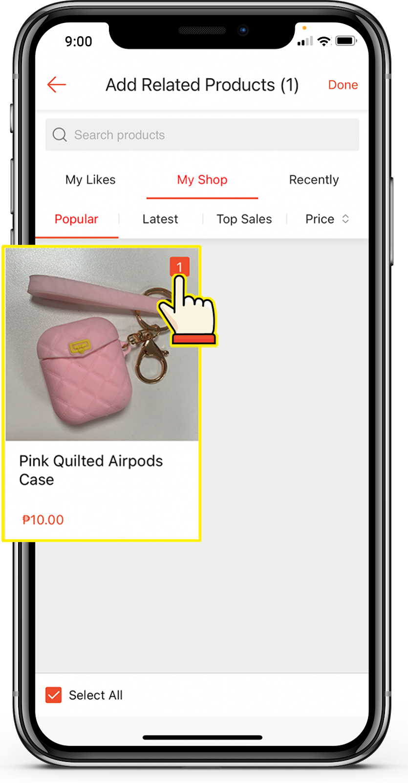 bán hàng trên Shopee live