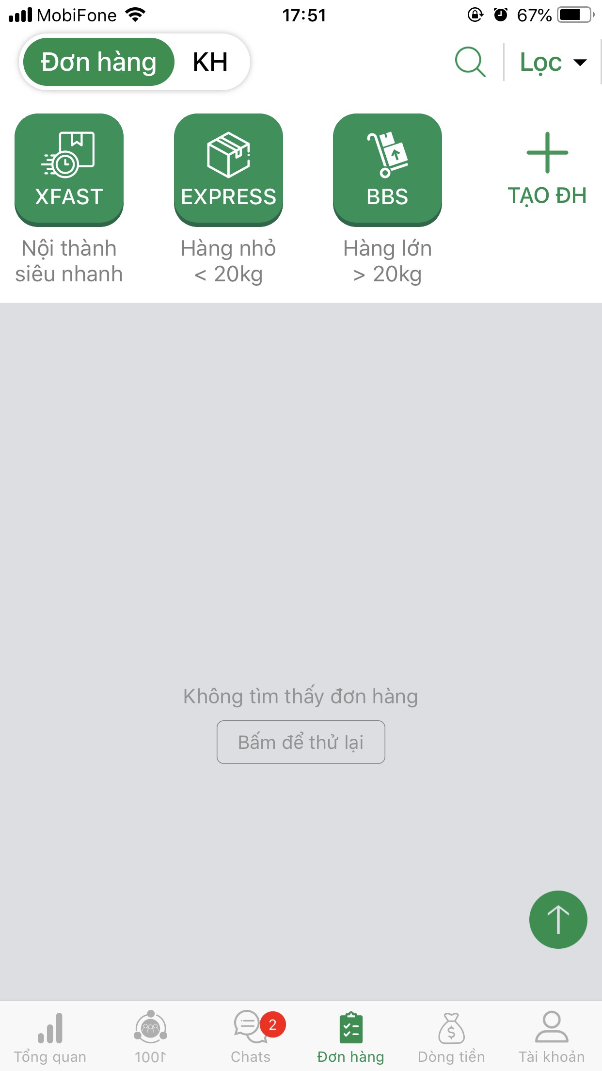 đươn vị vận chuyển mùa dịch