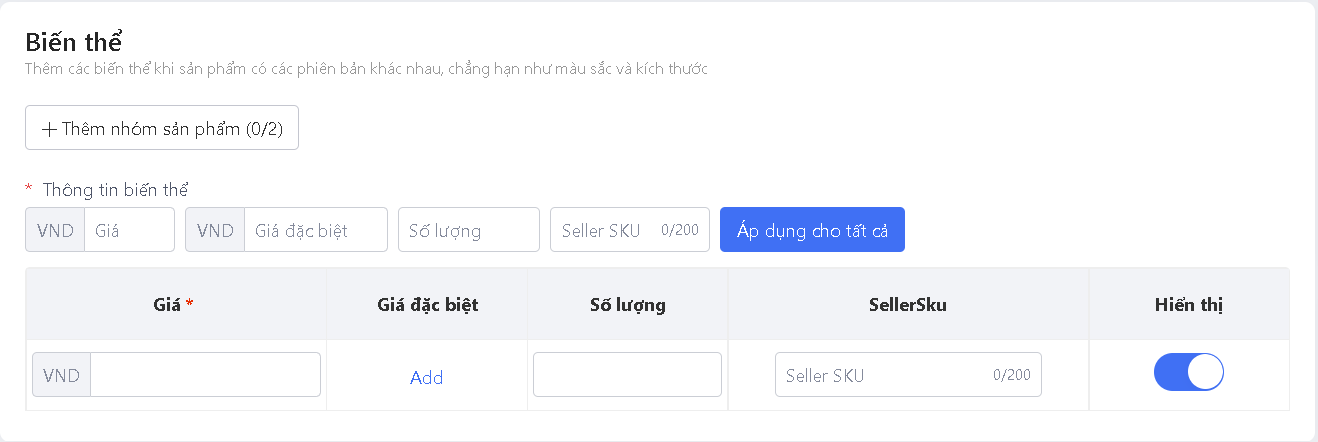 Cách đăng sản phẩm lên lazada bước 4