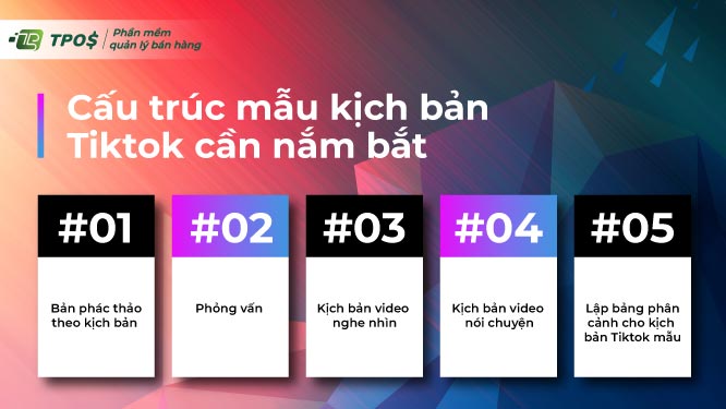 Cấu trúc mẫu kịch bản Tiktok