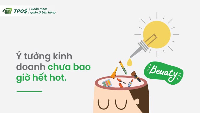 ý tưởng kinh doanh mỹ phẩm