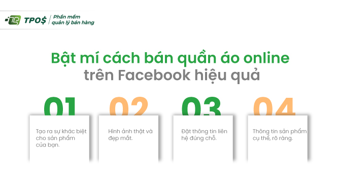 Bật mí cách bán quần áo online trên Facebook hiệu quả