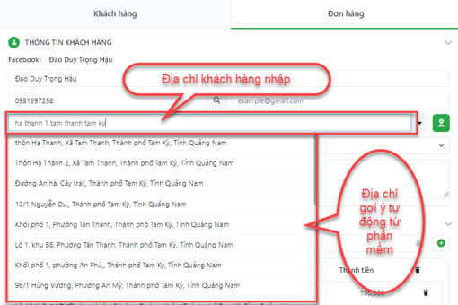 cách chốt đơn hàng trên livestream
