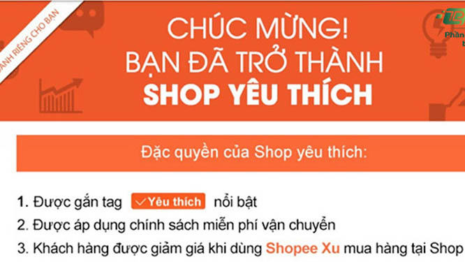 shop yêu thích trên Shopee