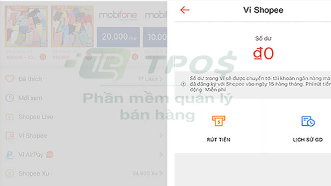 Shopee thanh toán cho người bán như thế nào