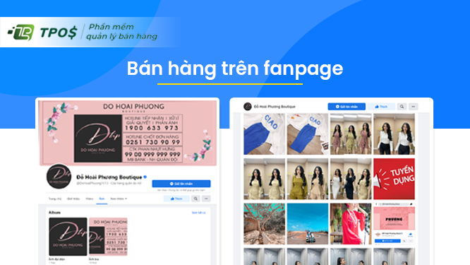 bán hàng online trên facebook fanpage