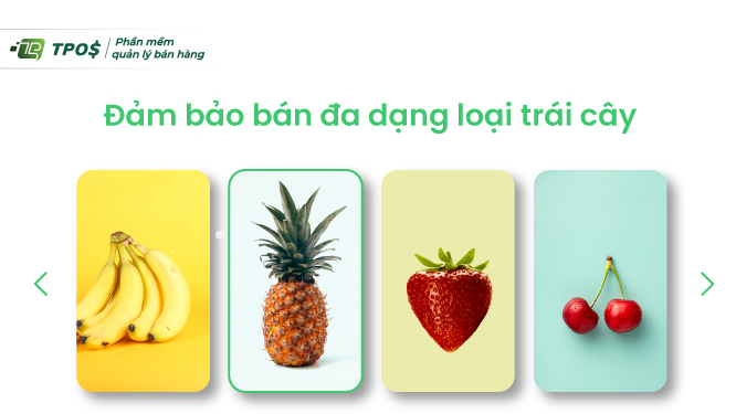 cần bán đa dạng các loại trái cây
