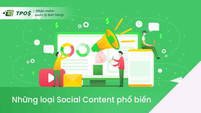 Có những loại social content nào?