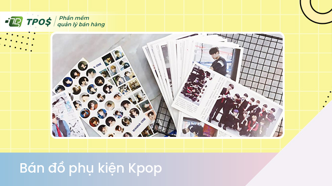 bán phụ kiện của Kpop